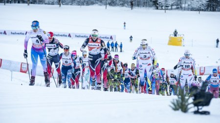Cross-country skiing competition